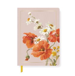 Image of Journal Sm Floral Poppy