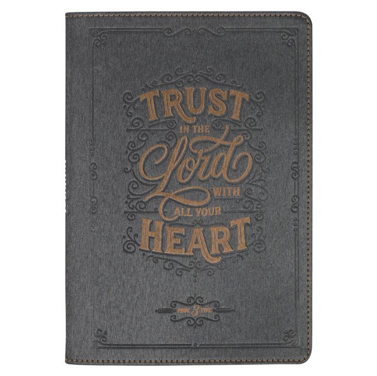Image of Journal Classic Charcoal Trust in the Lord Prov. 3:5