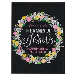 Image of The Names of Jesus Prompted Coloring Prayer Journal