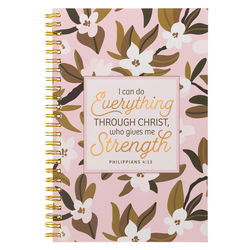 Image of Notebook Spiral-bound I Can Do Everything Through Christ