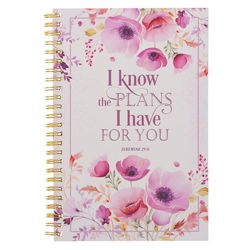 Image of Notebook Spiral-bound I Know the Plans Jer. 29:11