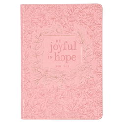 Image of Journal Classic Pink Joyful in Hope Rom. 12:12