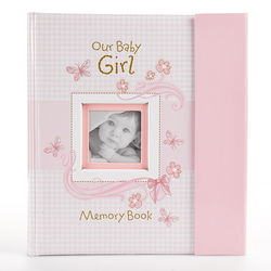 Image of Memory Book Our Baby Girl Padded Hardcover