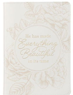 Image of Journal Classic Ivory Everything Beautiful Ecc. 3:11
