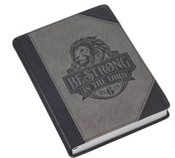 Image of Journal Classic Lion Be Strong in the Lord Eph. 6:10