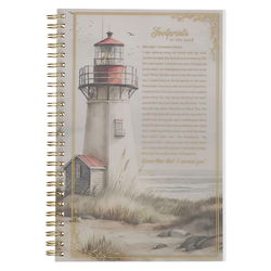 Image of Notebook Wirebound Lighthouse Footprints