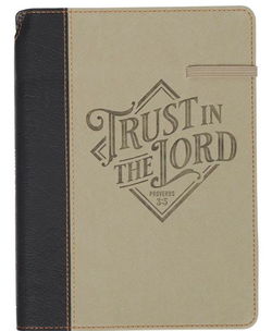 Image of Journal Classic w/Elastic & Pen Holder Trust in the Lord Prov. 3:5
