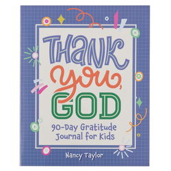 Image of Kid Book Thank you, God! 90 Day Gratitude Journal