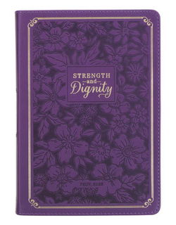 Image of Journal Classic Purple Strength & Dignity Prov 31:25