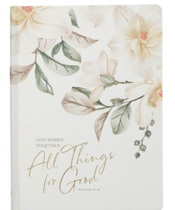 Image of Journal Hardcover White All Things For Good Rom. 8:28