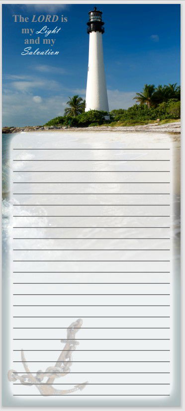 Image of Lighthouse Magnetic Notepad