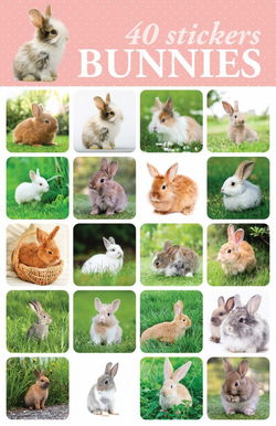 Image of Bunnies Stickers 40 pk.