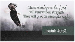 Image of Eagle Magnet Isaiah 40:31