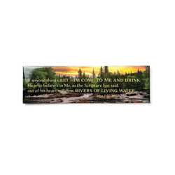 Image of Large Fridge Magnet – River John 7:37-38
