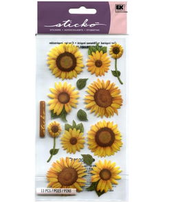 Image of Sunflower Stickers