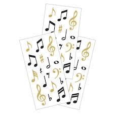 Image of Music Notes Stickers