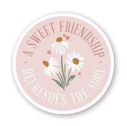 Image of Sweet Friendship Daisies Sticker