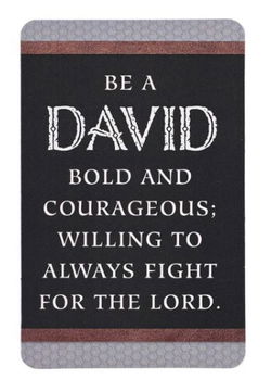 Image of Pocketcard – Be A David
