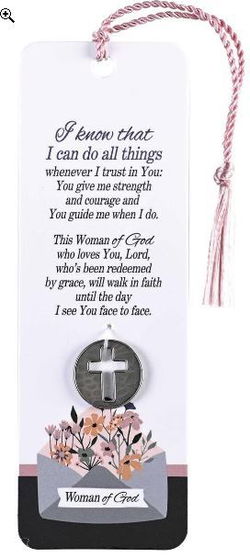 Image of Woman of God Tassel Coin Bookmark