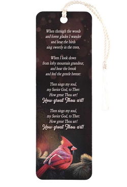 Image of Tassel Bookmark How Great Thou Art