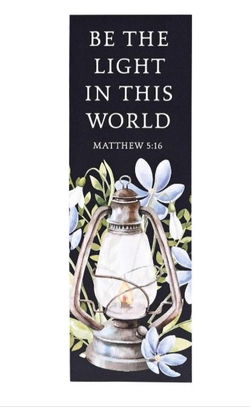 Image of Bookmark Be The Light 12pk