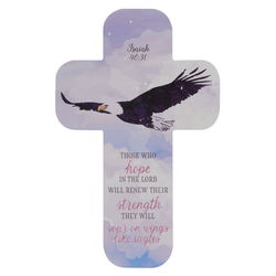 Image of Cross Bookmark Eagle Renew Their Strength Isa. 40:31