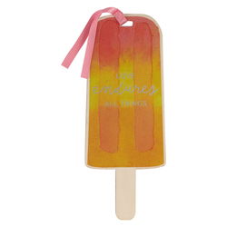 Image of Bookmark Colorful Popsicle Love Endures All Things 1 Cor. 13:7