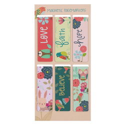 Image of Magnetic Bookmark Set Walk in Love