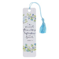 Image of Tassel Bookmark Sweet Friendship Prov. 27:9