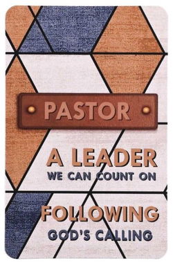 Image of Pocketcard Pastor A Leader We Can Count