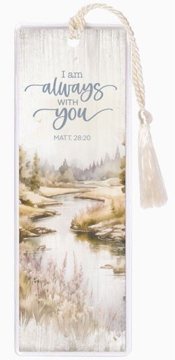 Image of I Am Always With You Tassel Bookmark
