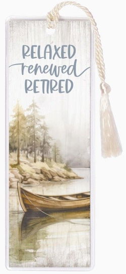 Image of Relaxed Renewed Retired Tassel Bookmark