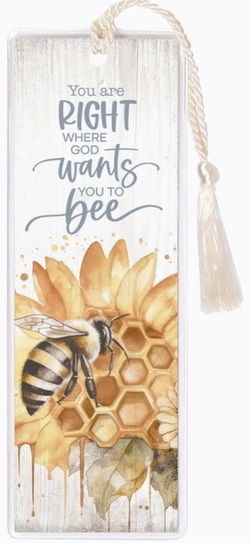 Image of You Are Right Where God Wants Tassel Bookmark