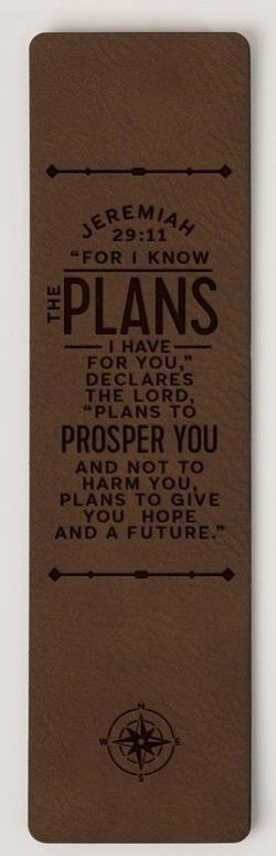 Image of Jeremiah 29:11 – For I Know the Plans Bookmark