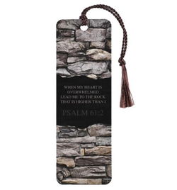 Image of Tassel Bookmark Lead Me To The Rock