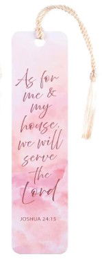 Image of Tassel Bookmark As For Me And My House