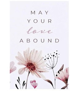 Image of Itty Bitty Card May Your Love Abound