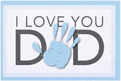 Image of Itty Bitty Card I Love You Dad