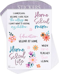 Image of Sticker Homeschool Collection