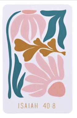 Image of Pocketcard The Grass Withers Isaiah 40:8