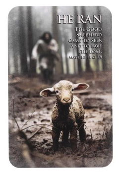 Image of Pocketcard He Ran Matthew 18:12-14