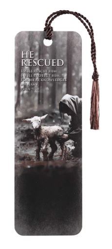 Image of Tassel Bookmark He Rescued Ps. 91:14