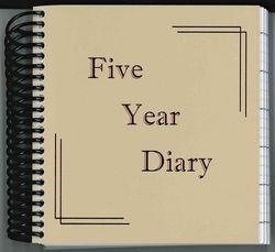 Image of Diary 5 Year