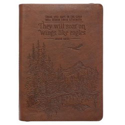 Image of Journal They Will Soar on Wings Tan Isaiah 40:31