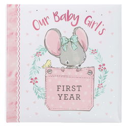 Image of Our Baby Girl’s First Year Memory Book