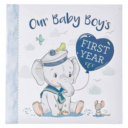 Image of Our Baby Boy’s First Year Memory Book