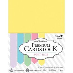 Image of Cardstock Soft Side 8 1/2 x 11, 50/pk