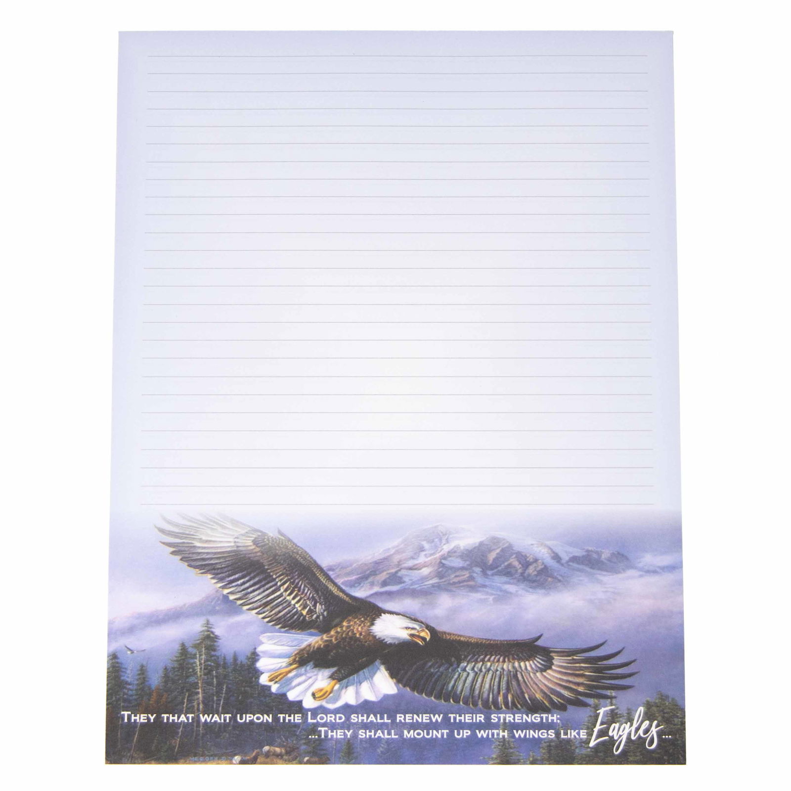 Image of Note Pad Eagle 8.5 x 11