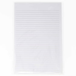 Image of Double Side Note Pad Plain 6 x 9