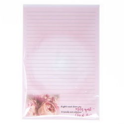 Image of Note Pad Peony 6 x 9